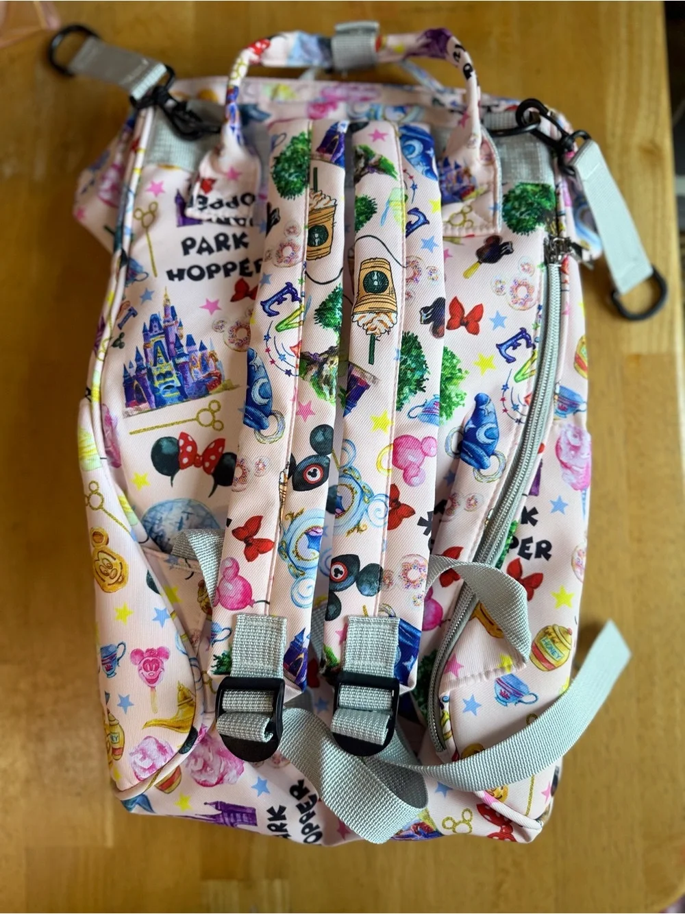 NWOT Pink Theme Park Diaper Backpack Park Hopper Disney